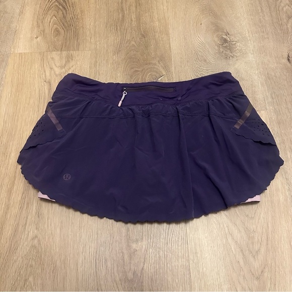Lululemon Run A Marathon Skirt Concord Grape / Rose Quartz - Picture 5 of 12